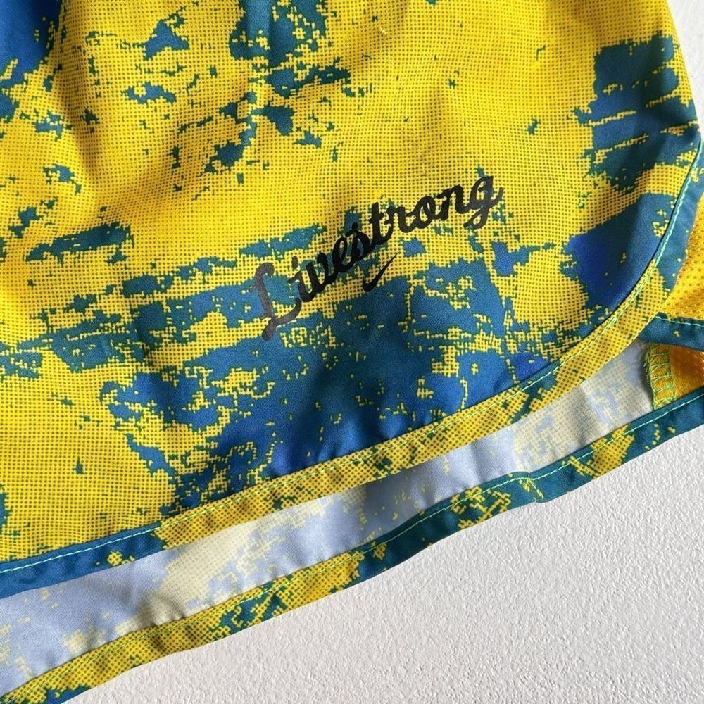 Nike Blue and Yellow Athletic Shorts - Picture 5 of 11